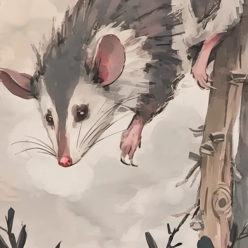 chat with ai character: possum
