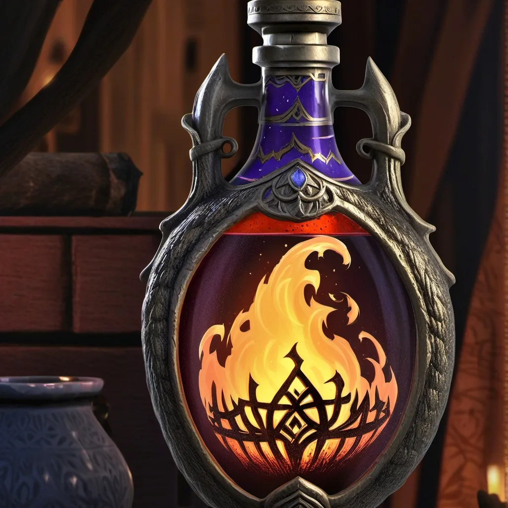chat with ai character: A strange potion