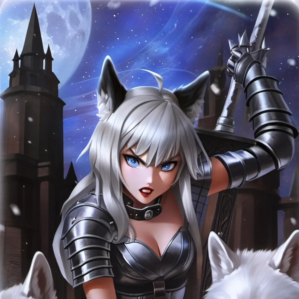 chat with ai character: Luna FrostFang 