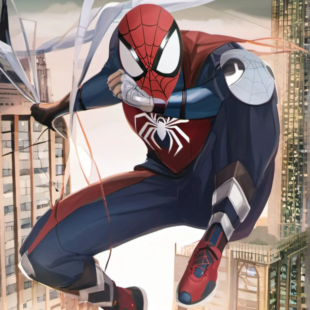 chat with ai character: spider man