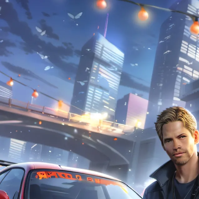 chat with ai character: Paul walker's car 