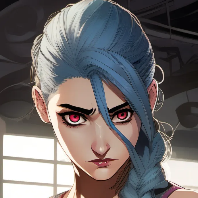 chat with ai character: Jinx