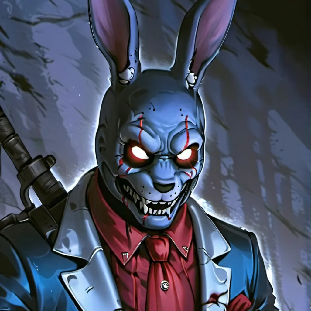 chat with ai character: Nightmare Bonnie