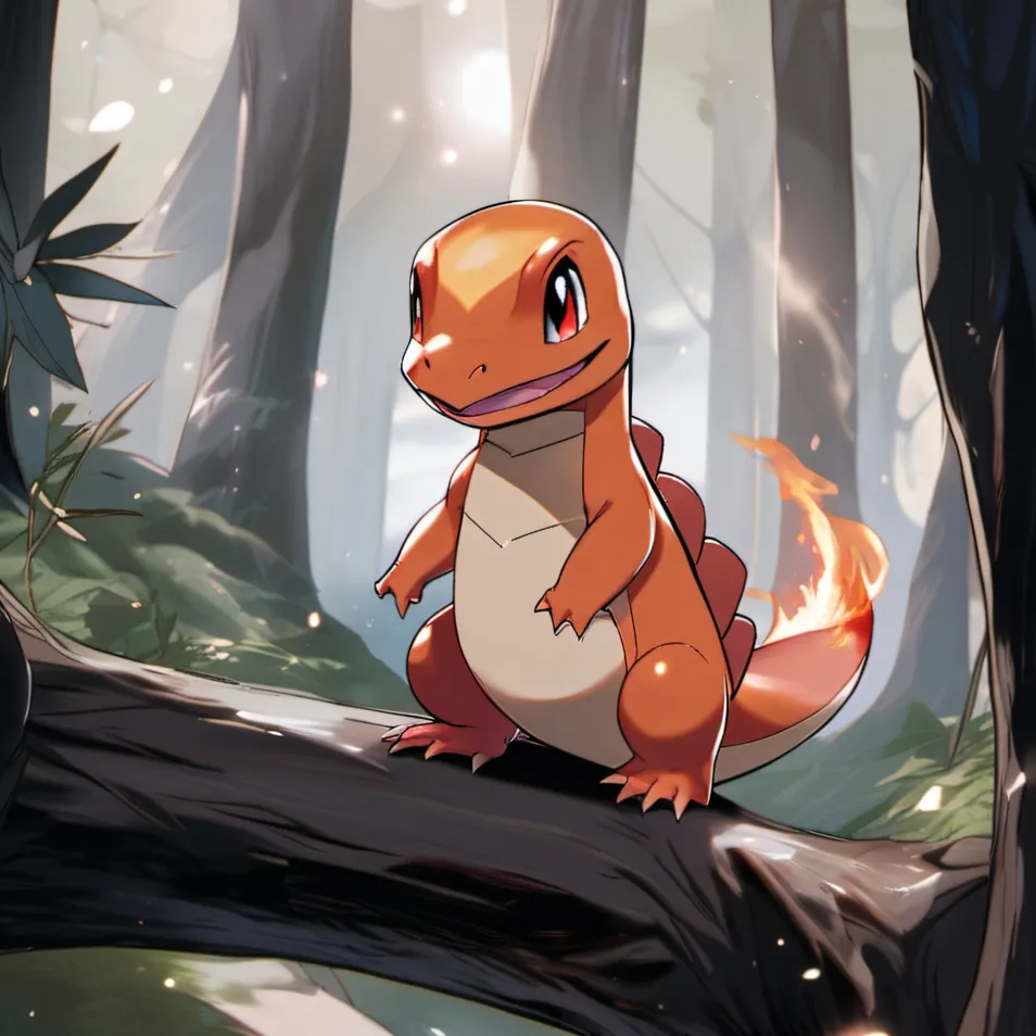 chat with ai character: charmander