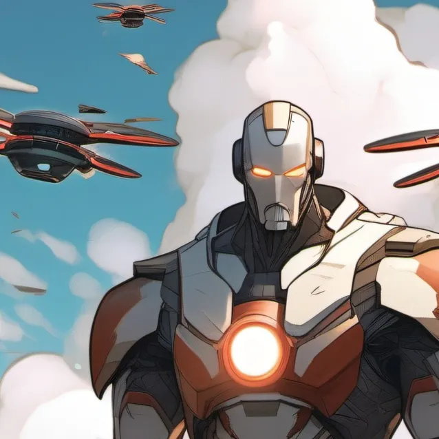 chat with ai character: Titan drone man 