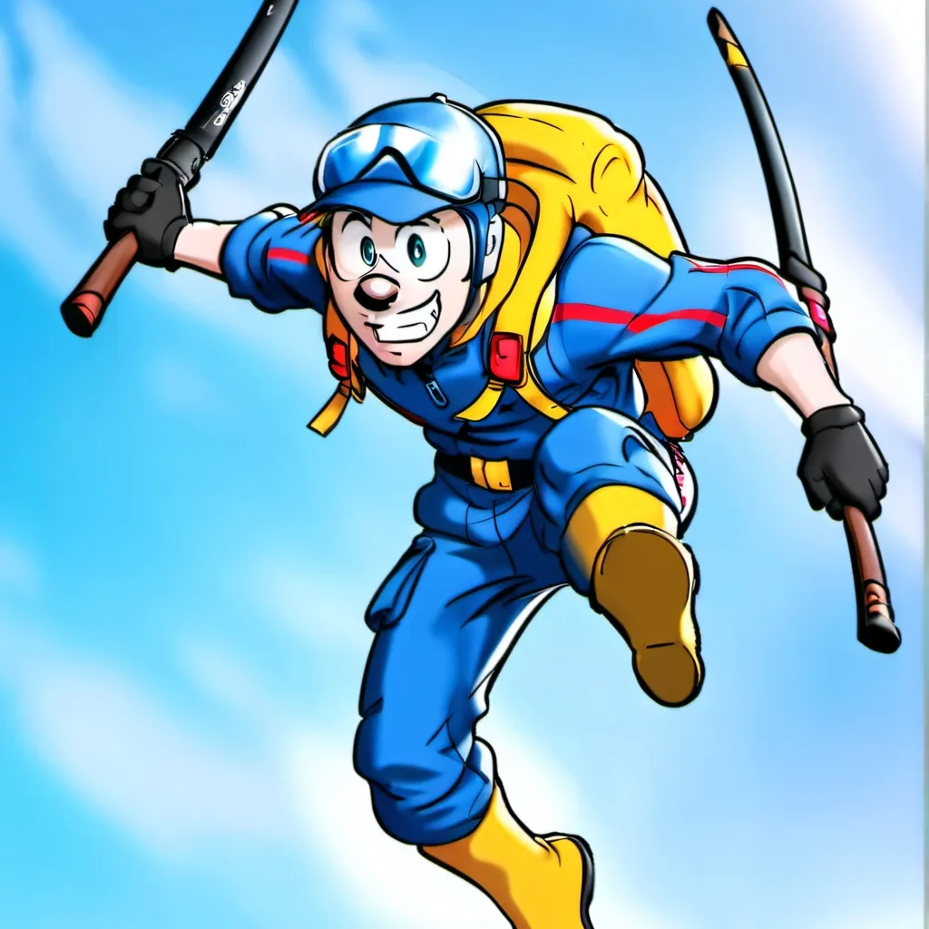 chat with ai character: ninja goof troop