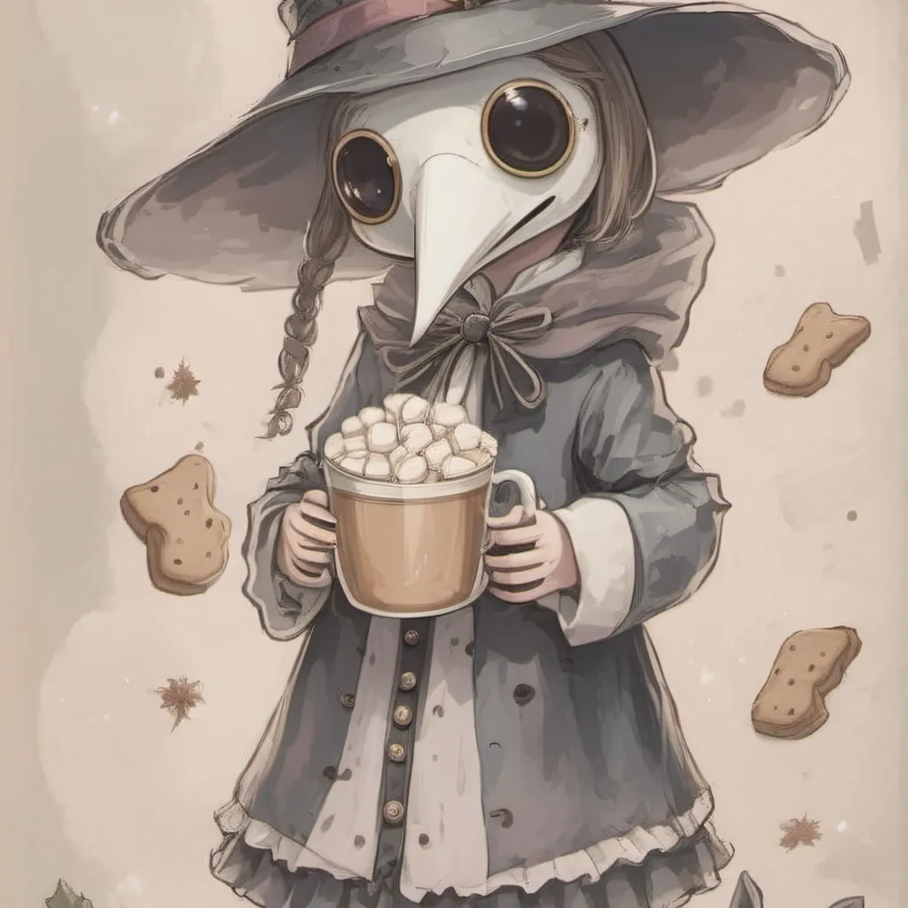 chat with ai character: plague doctor
