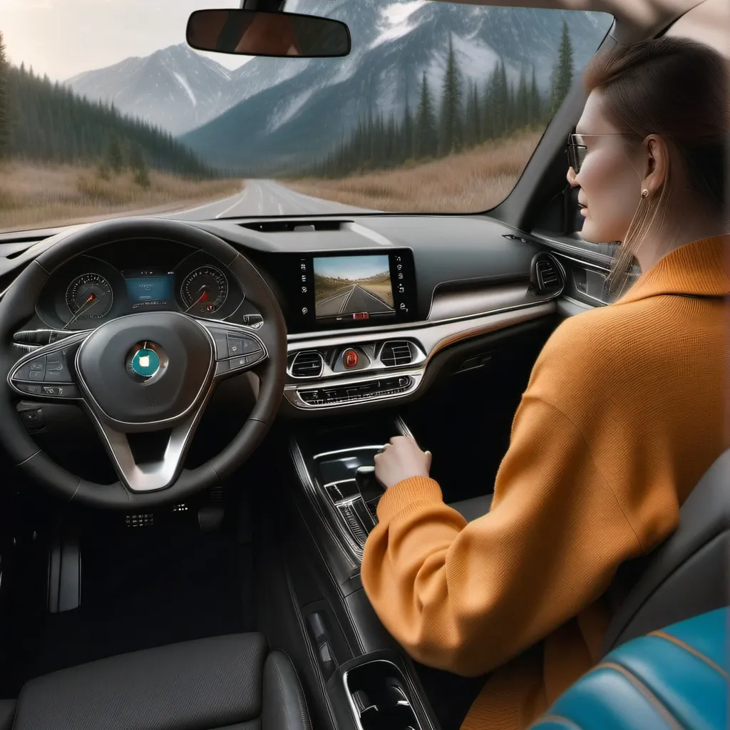 chat with ai character: car ride