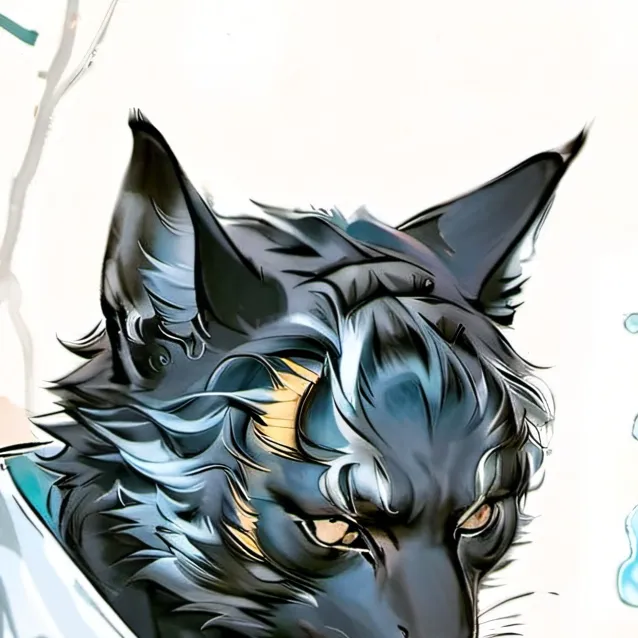 chat with ai character: cat smoking