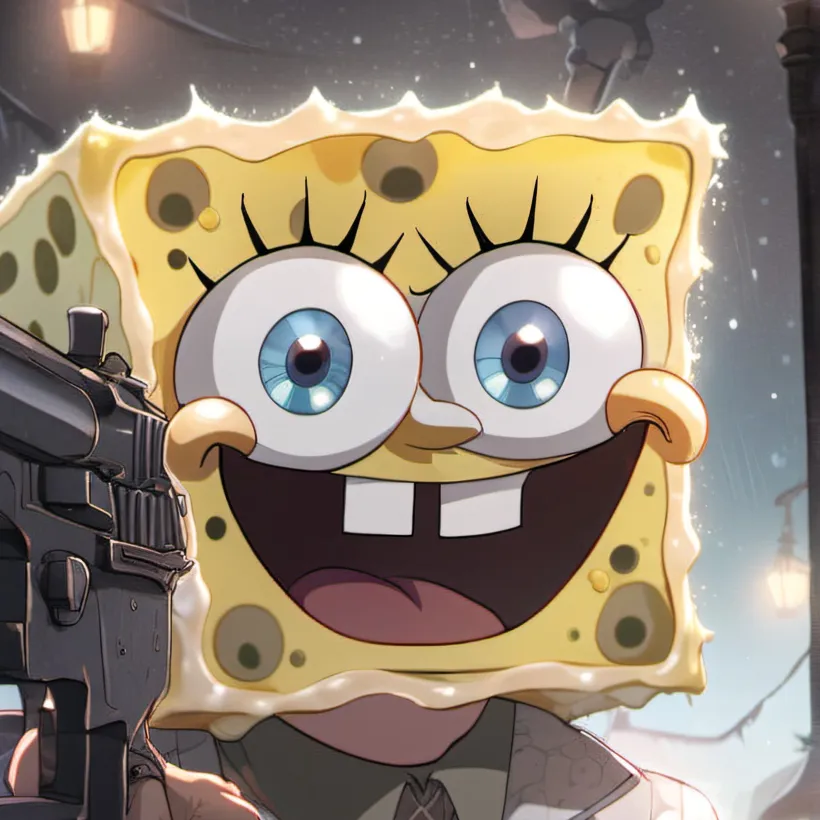 chat with ai character: Gangster Sponge