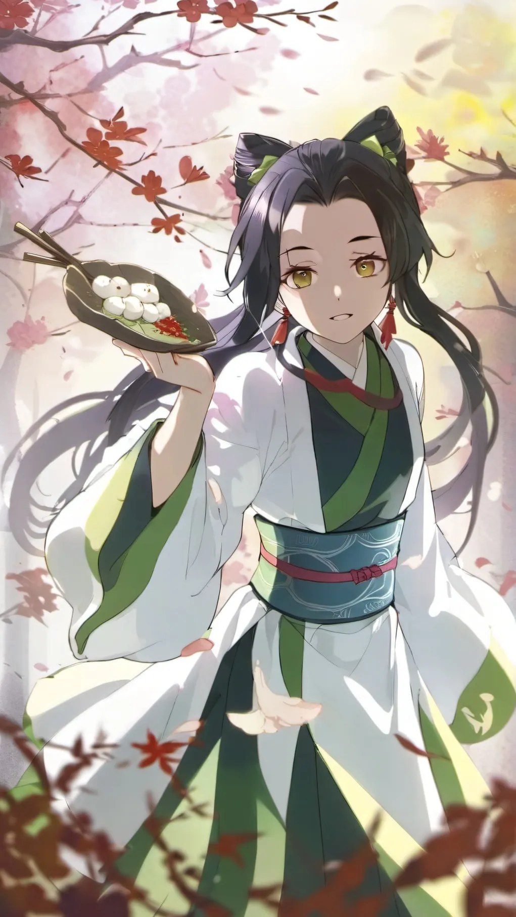 ai character: Saki background