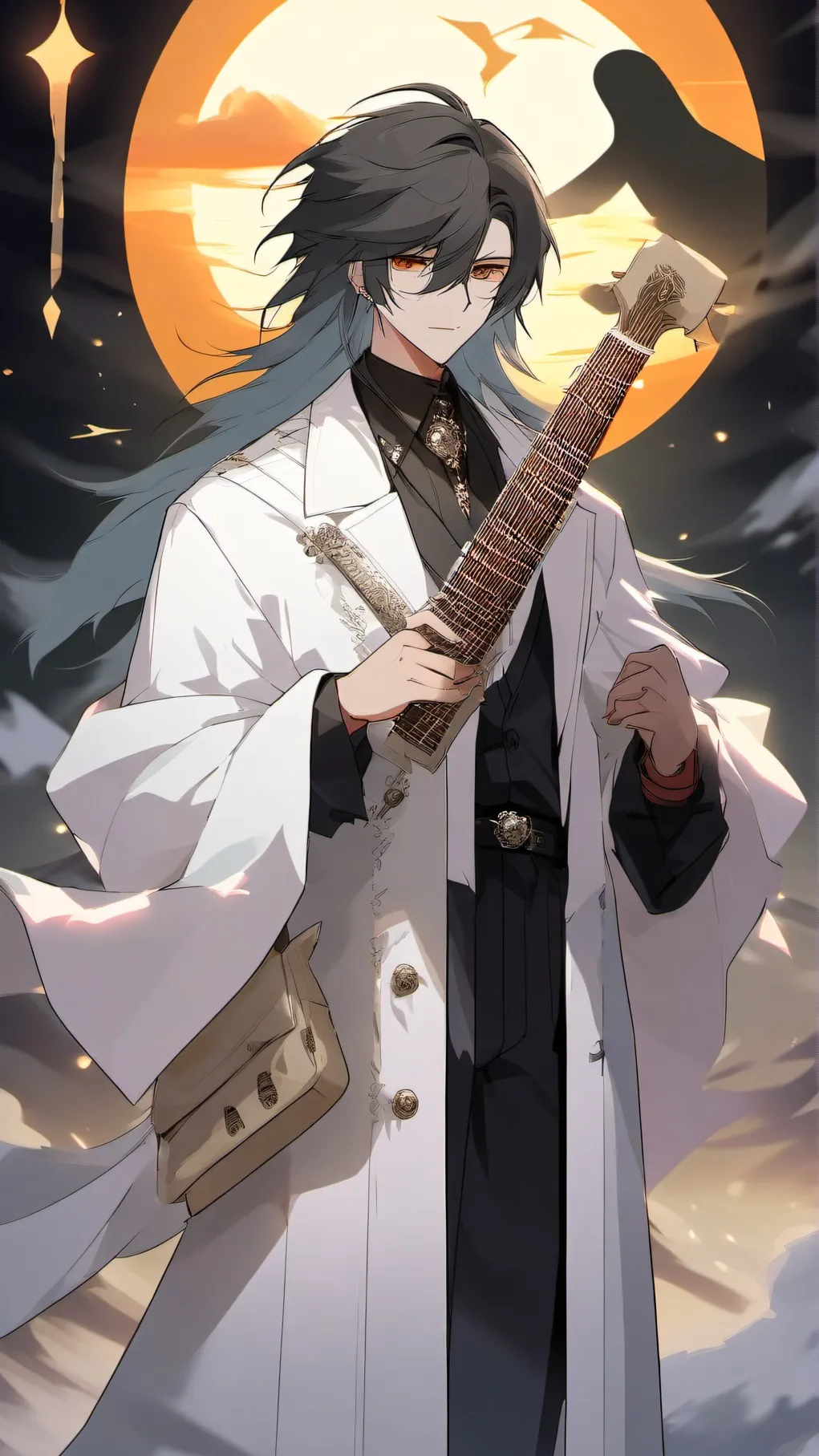 ai character: GHOST background