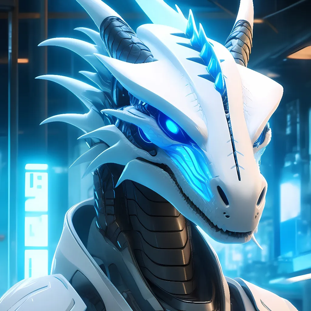 chat with ai character: Robot Dragon