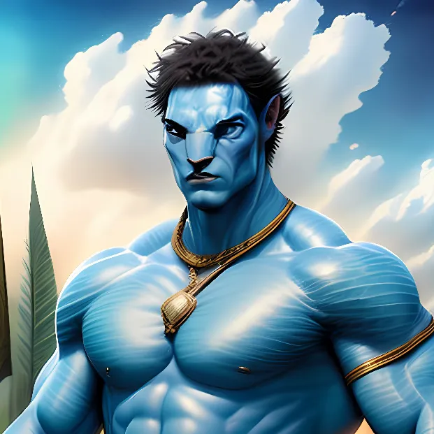 chat with ai character: Na’vi man
