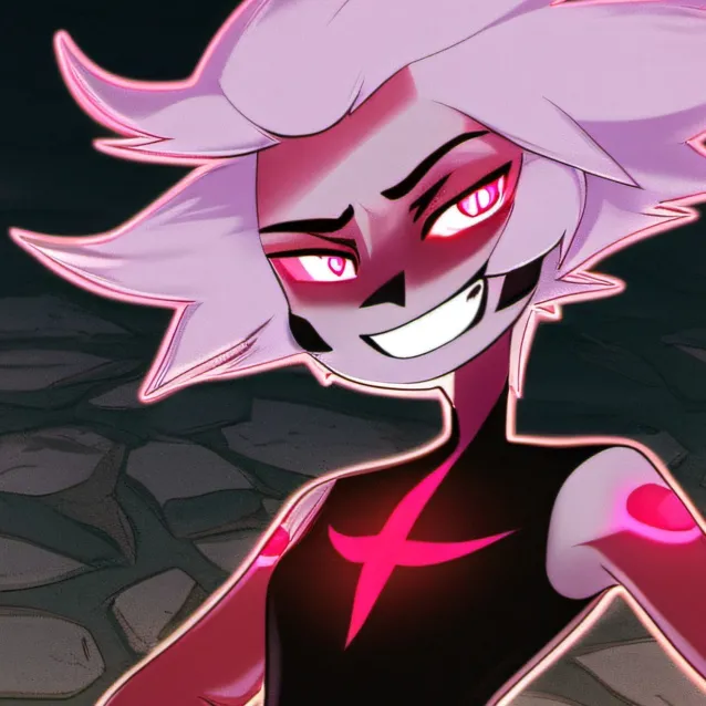 chat with ai character: Angel Dust