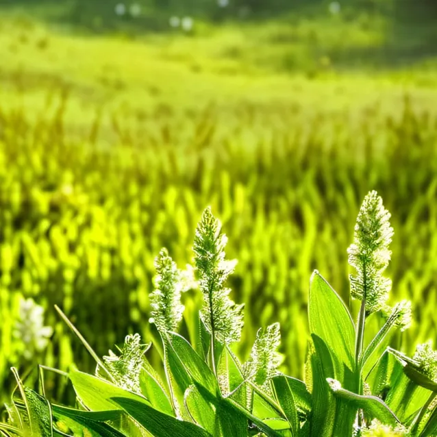 chat with ai character: grass