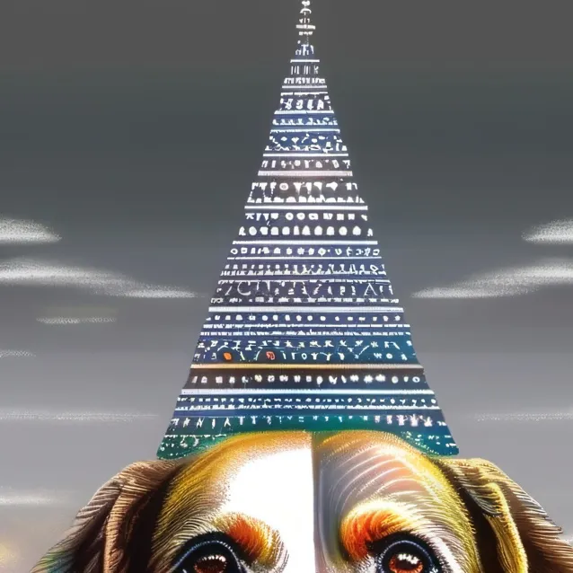 chat with ai character: dog pirimid