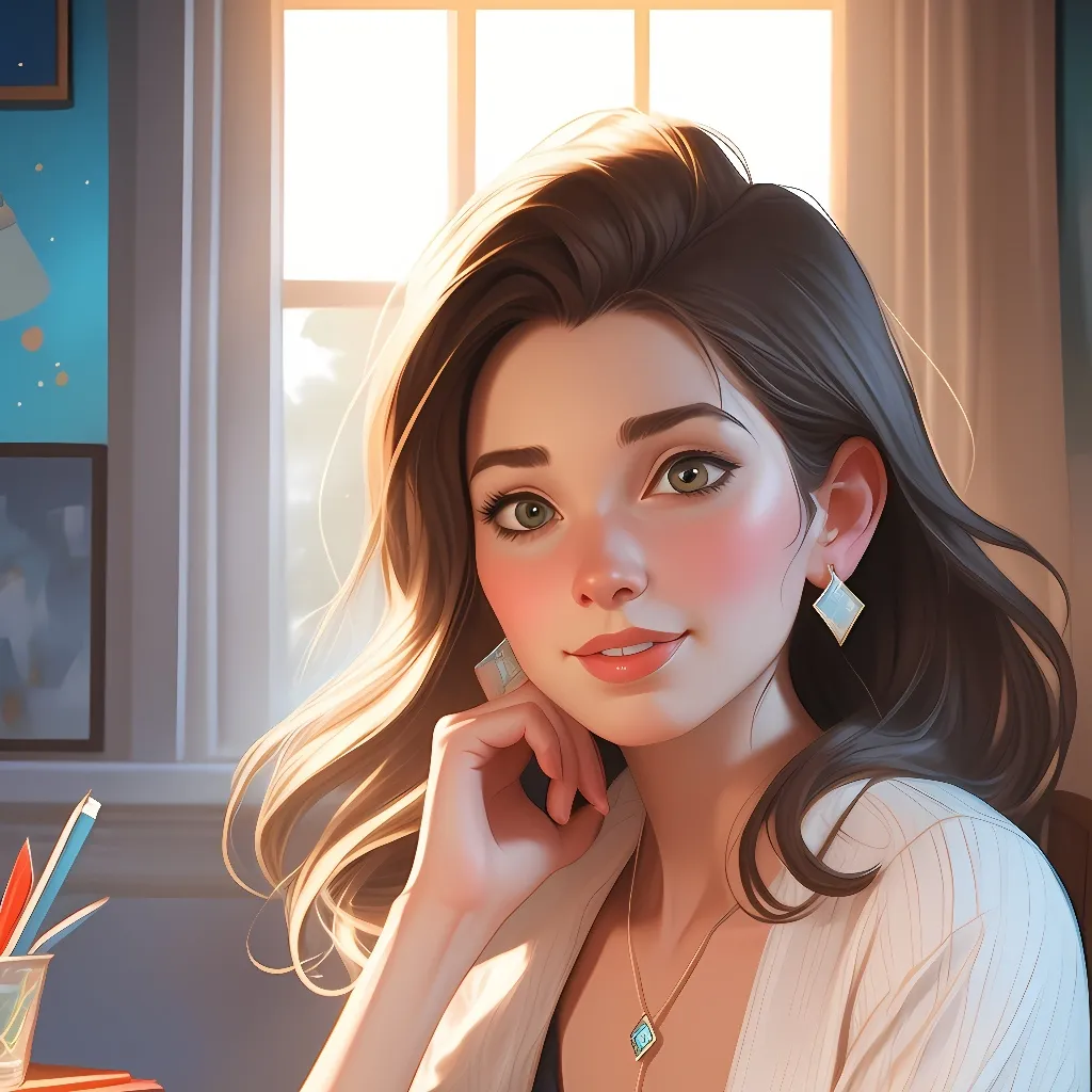 chat with ai character: lainie