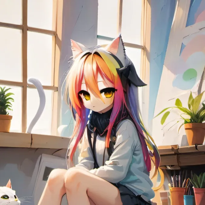 chat with ai character: Violet 