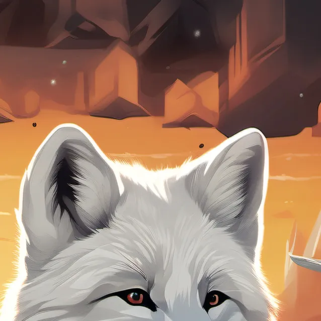 chat with ai character: Arktisk rev