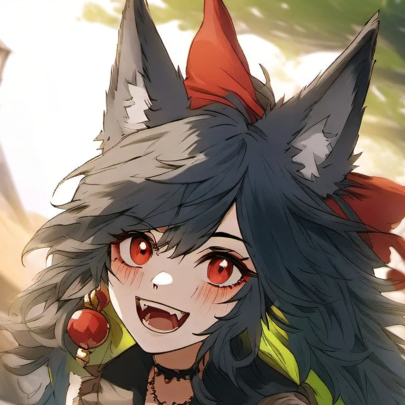 chat with ai character: wolfy