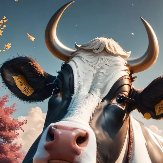 chat with ai character: Polish cow