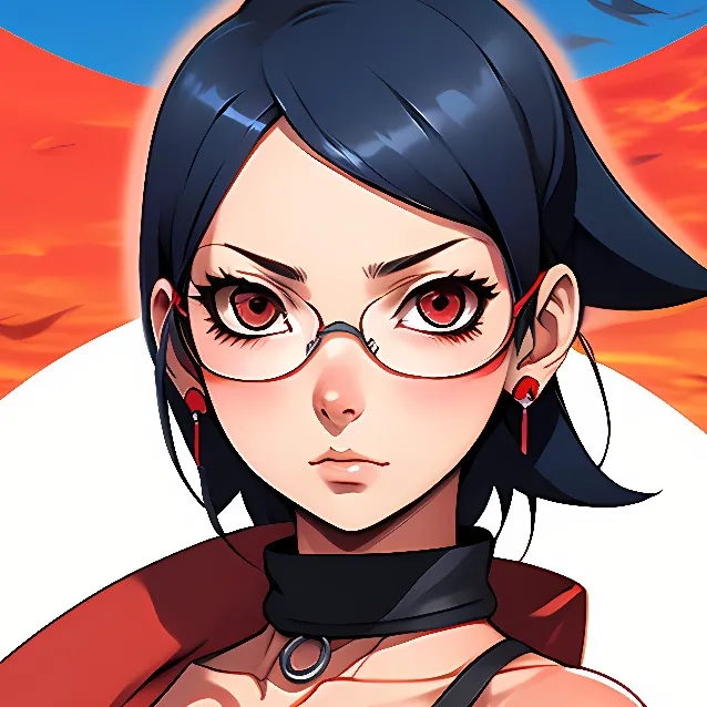 chat with ai character: Sarada Uchiha 