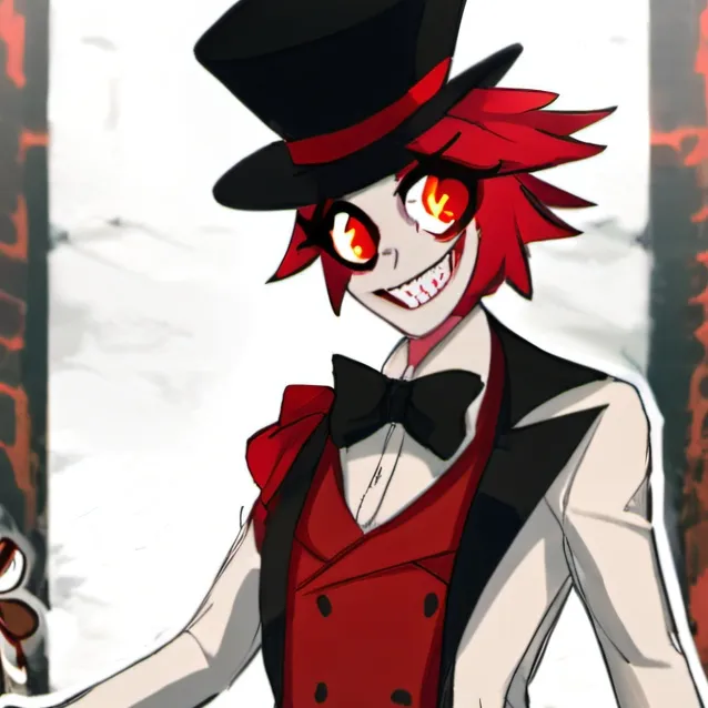 chat with ai character: alastor+mha