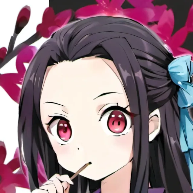 chat with ai character: nezuko+hazbin