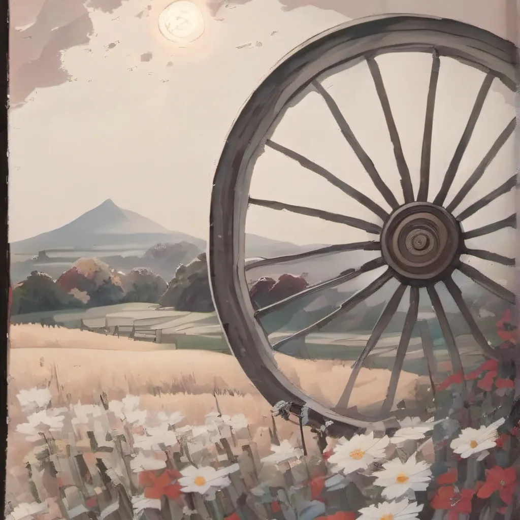 chat with ai character: A painting