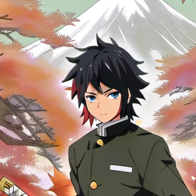 chat with ai character: giyu tomioka 