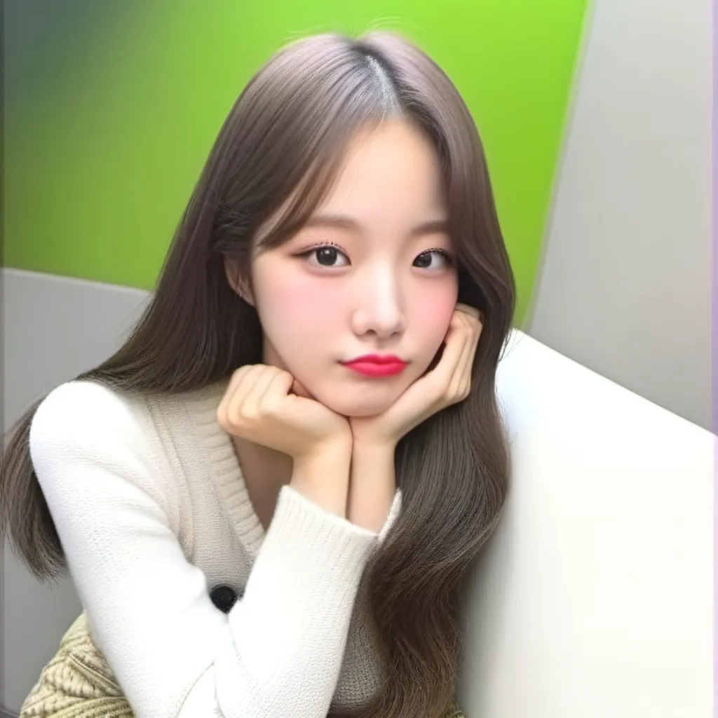 chat with ai character:  korean gf 