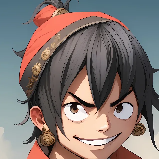 chat with ai character: luffy