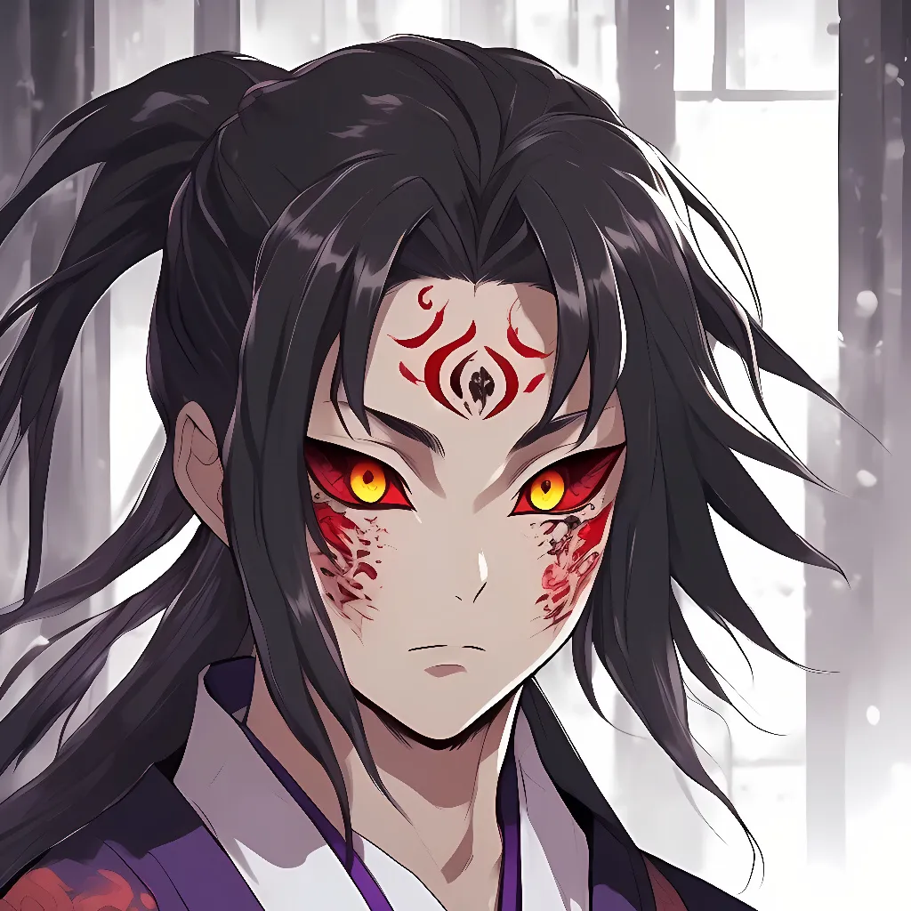 chat with ai character: Kokushibo 