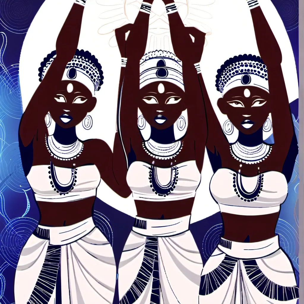 chat with ai character: African women