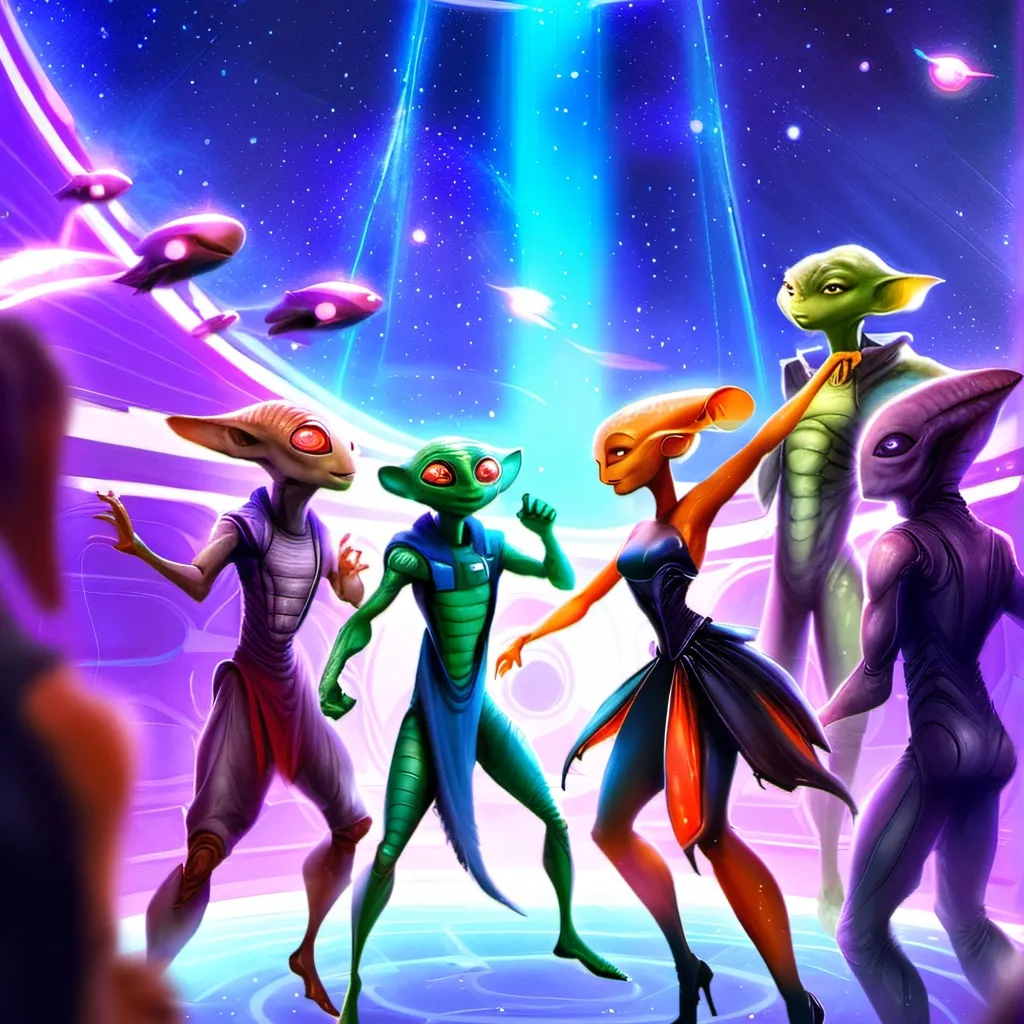 chat with ai character: Intergalatic Rave