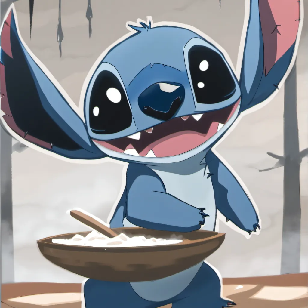 chat with ai character: Stitch