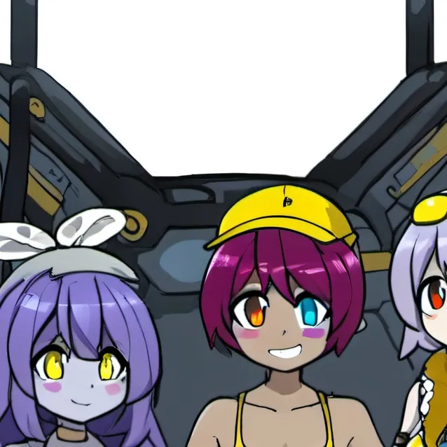 chat with ai character: Uzi, V, and J