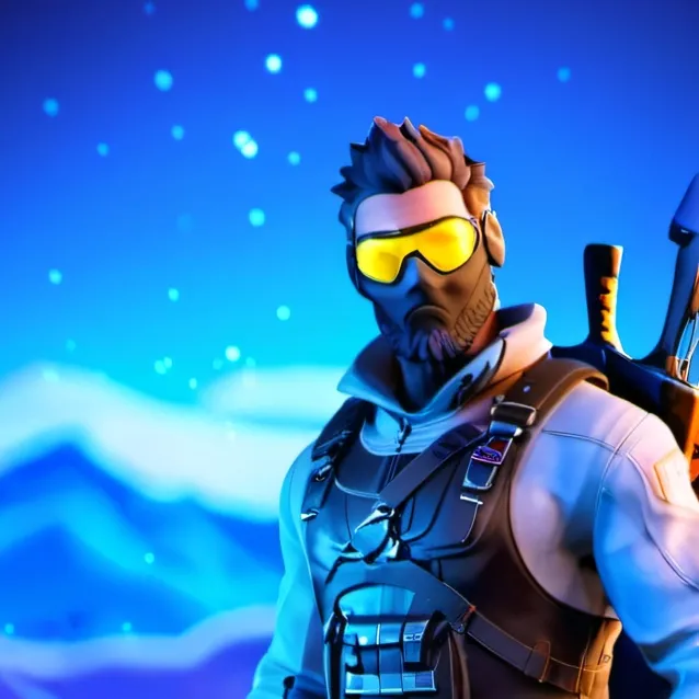 chat with ai character: fortnite man