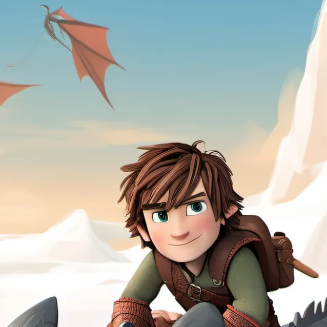 chat with ai character: hiccup from httyd