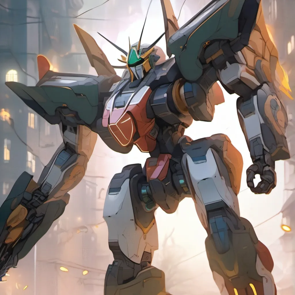 chat with ai character: Guardian Mech