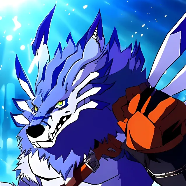 chat with ai character: WereGarurumon