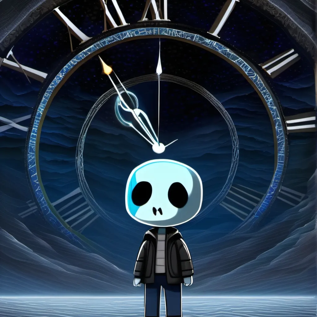 chat with ai character: time paradox sans