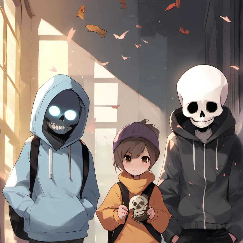 chat with ai character: sans papyrus chara