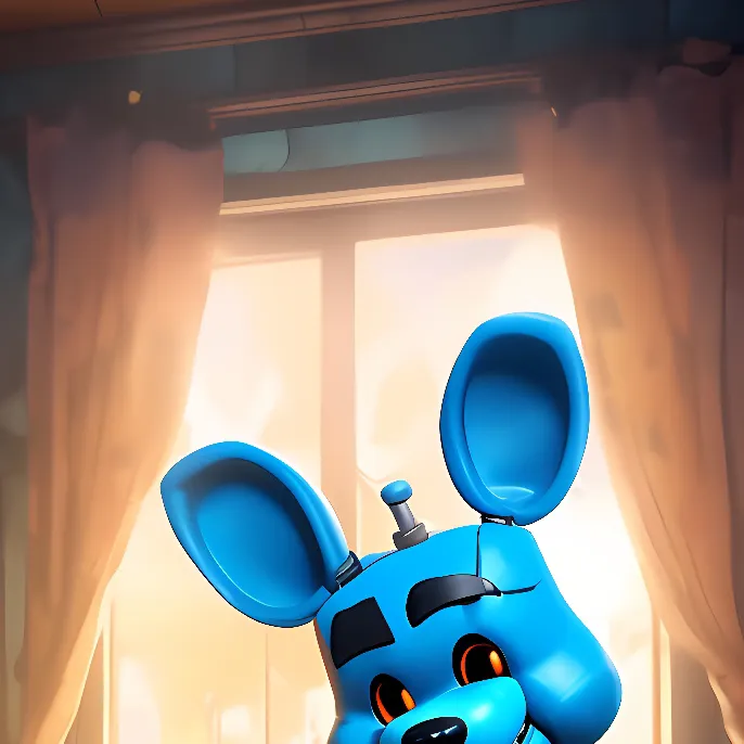 chat with ai character: Toy Bonnie 