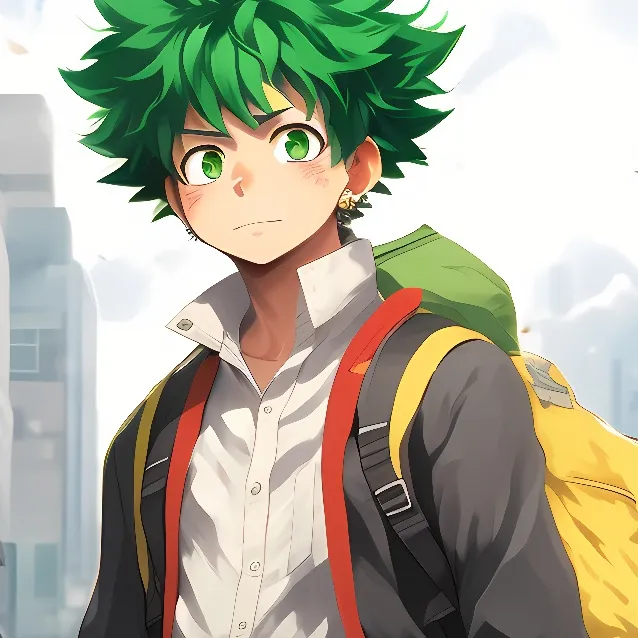 chat with ai character: Izuku midorya 