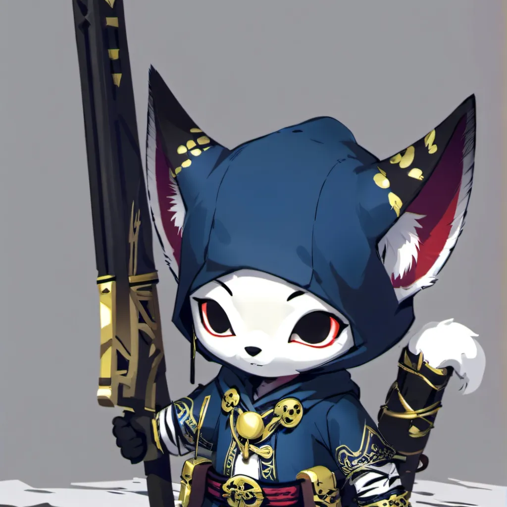 chat with ai character: Smurf cat painter