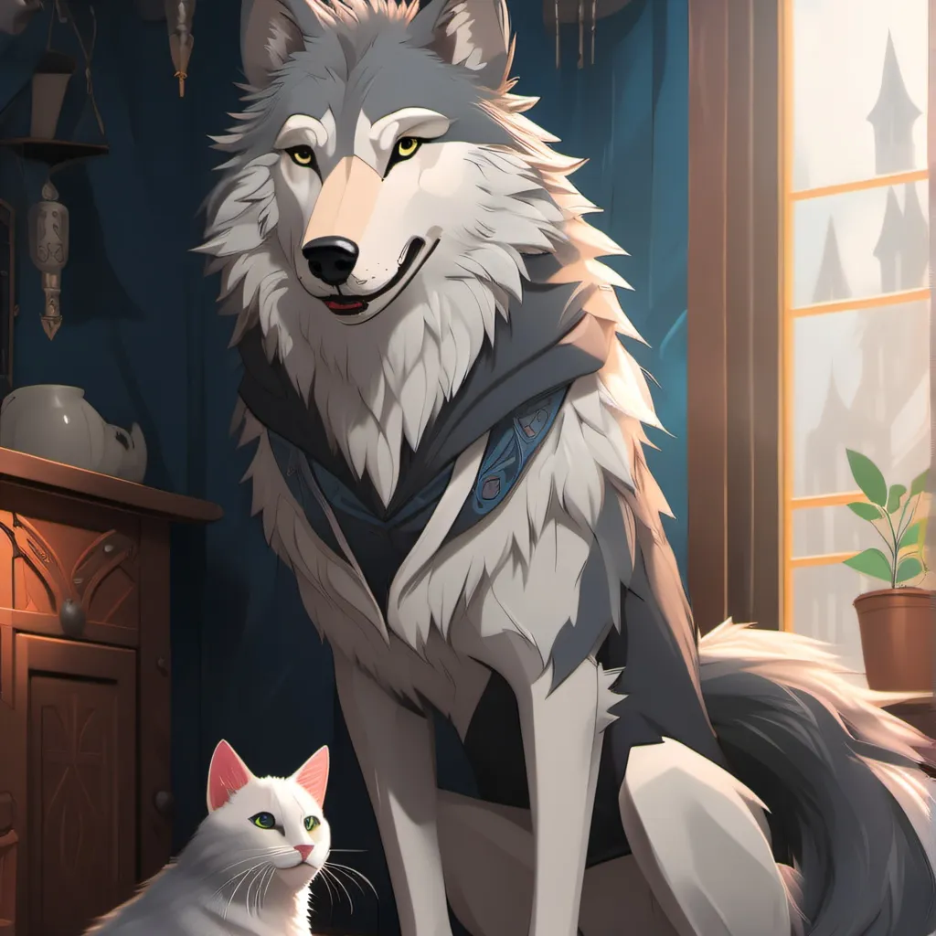 chat with ai character: cat and max