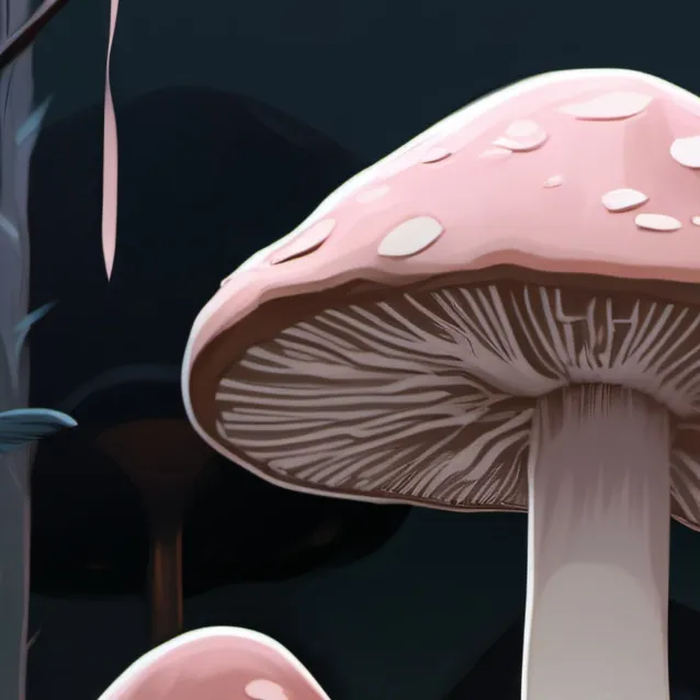 chat with ai character: mushroom land