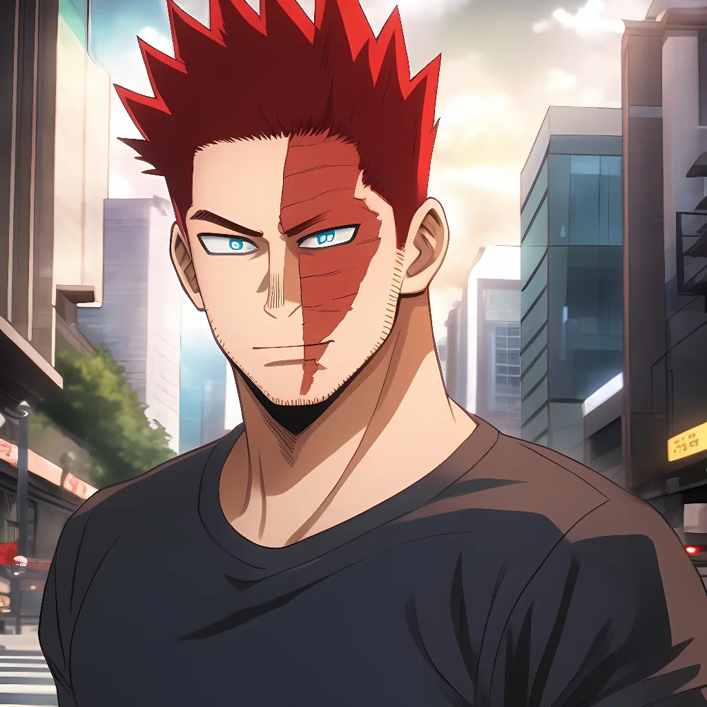 chat with ai character: Enji Todoroki-Dad